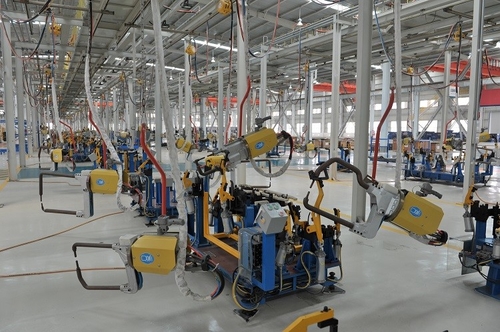 Últimas soluções da empresa sobre Linha de solda do projecto de micro-caminhões da SINOTRUK