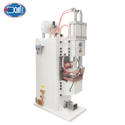 Bom preço. Máquina de soldadura de folhas de metal galvanizadas de projecção estacionária pneumática 380v em linha