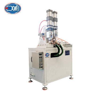 Bom preço. Máquina de soldadura de tubos quadrados pneumáticos de 8 mm de fio de cobre flash para barra de aço em linha