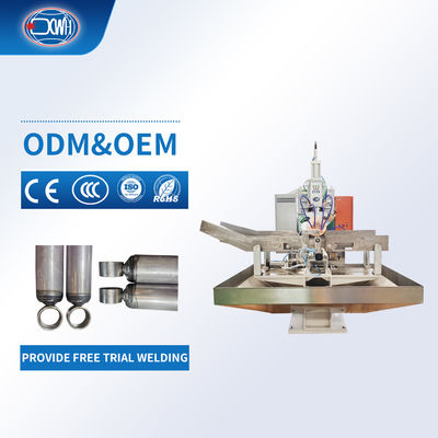 Bom preço. Máquina de soldadura de costura de absorvedor de choque de pistão de aço carbono de resistência automática em linha