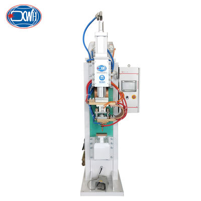 Bom preço. Máquina de soldagem multi -spot de resistência pneumática de metal para tubo galvanizado em linha