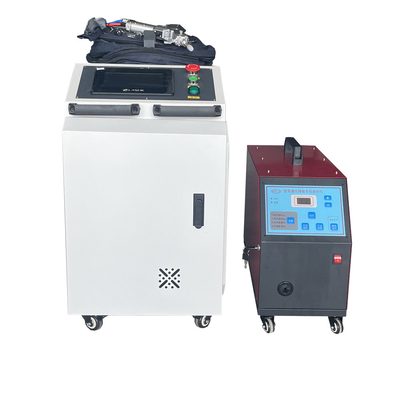 Bom preço. Soldador Handheld pequeno Machine Portable 1500W do laser da fibra do Cnc on-line