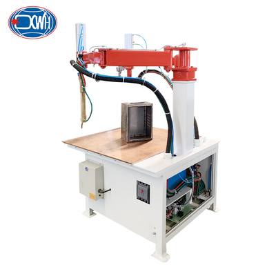 Bom preço. Máquina de soldadura por ponto 220V Rocker Arm Máquina de soldadura por ponto para caixa de painel elétrico on-line