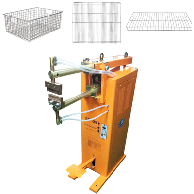 Bom preço. Pequena máquina de soldadura de pedal tipo de fio, estante, rede, linha de resistência on-line