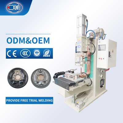 Bom preço. Máquina de soldadura de projecção de placa de base de freio de automóvel de aço carbono on-line