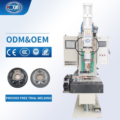 Bom preço. Máquina de soldadura por projecção automática de solda de aço carbono Placa base do travão do carro on-line