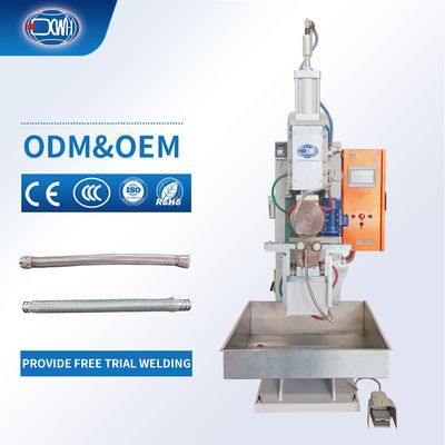 Bom preço. Soldagem circular de costura de soldador de resistência contínua para o conector da torneira em linha