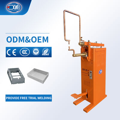 Bom preço. Customizable Chromium Zirconium Copper Electrode Pedal Spot Welding Machine em linha
