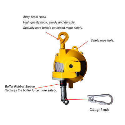 Bom preço. suporte de ferramenta do equilibrador da mola de 600mm, equilibrador automático da mola 10 quilogramas on-line