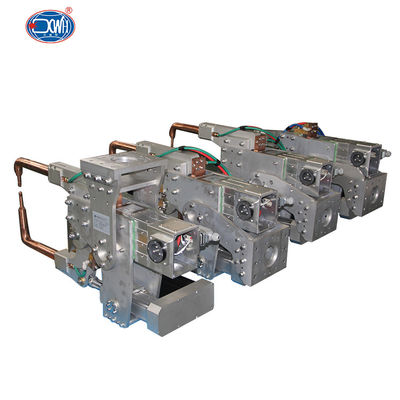 Bom preço. Arma robótico da soldadura de ponto da resistência 160KVA pneumática com cilindro elétrico on-line