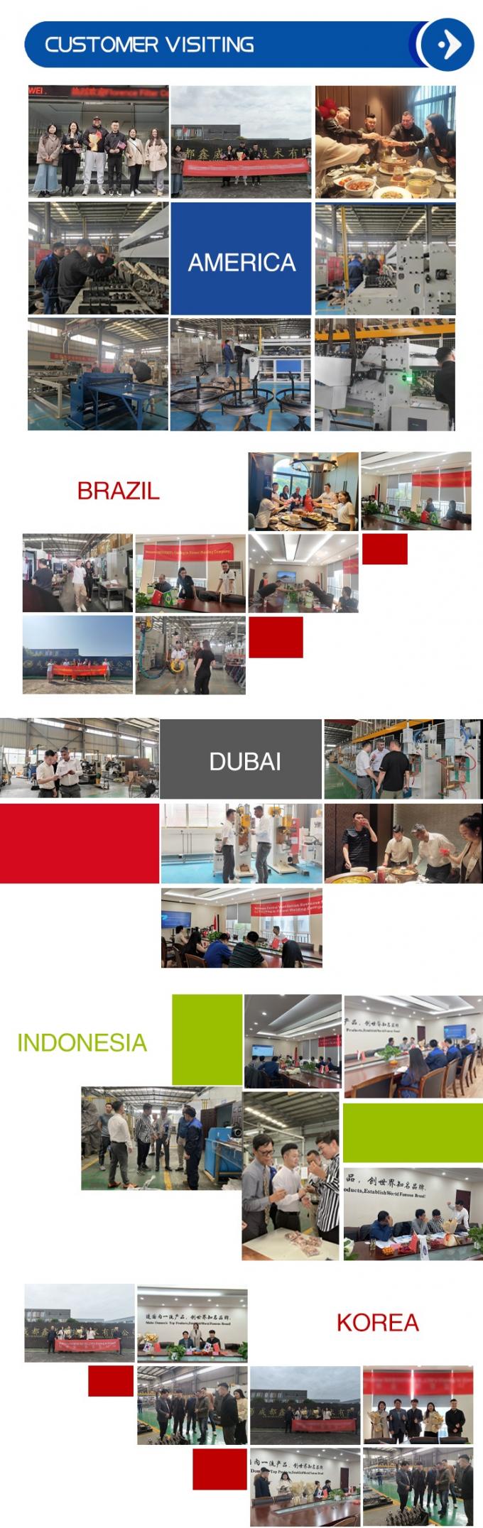 Máquina de soldadura automática de ponto de alimentação para tampa final do absorvedor de choques 14