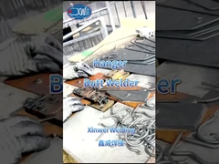 Suporte de soldagem com máquina de solda de topo