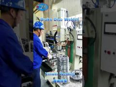 Máquina de solda por projecção de aço inoxidável para a placa de base do travão do carro de aço carbono